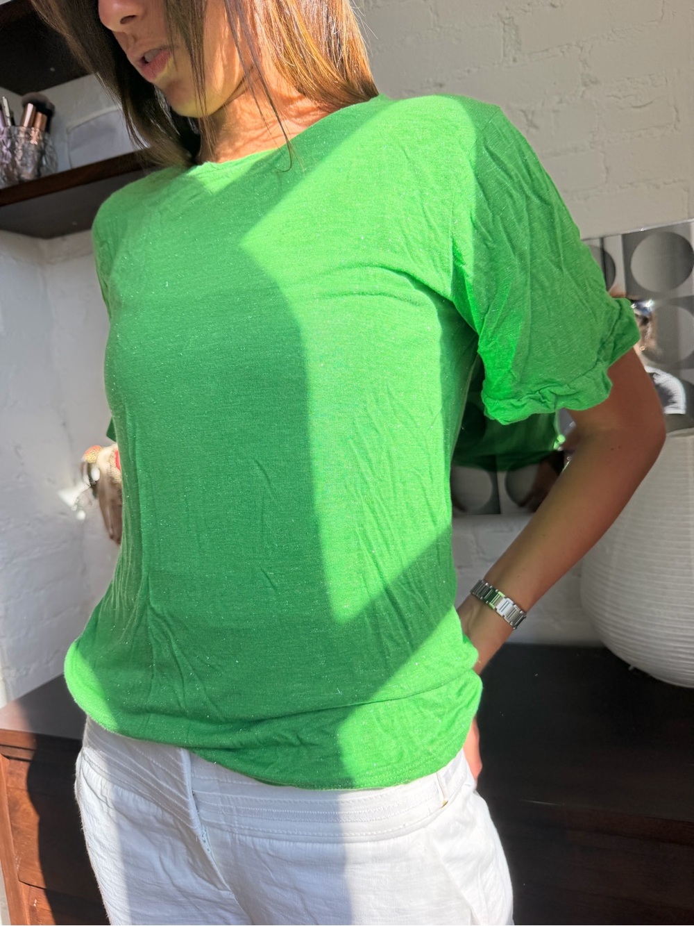 Green Women’s Short Sleeve Tee - Unbranded